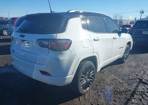 2022 Jeep Compass High Altitude 4X4 из США, поврежденный, VIN 3C4NJDCB9NT221436